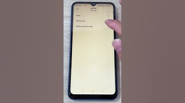 Instructions for obtaining location permissions