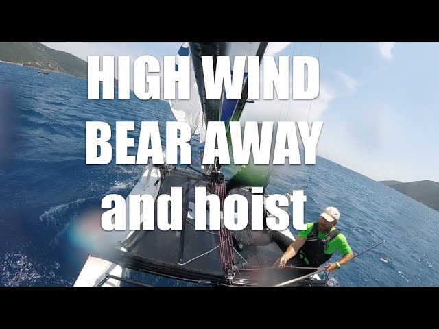 High wind bear away F18 STYLE