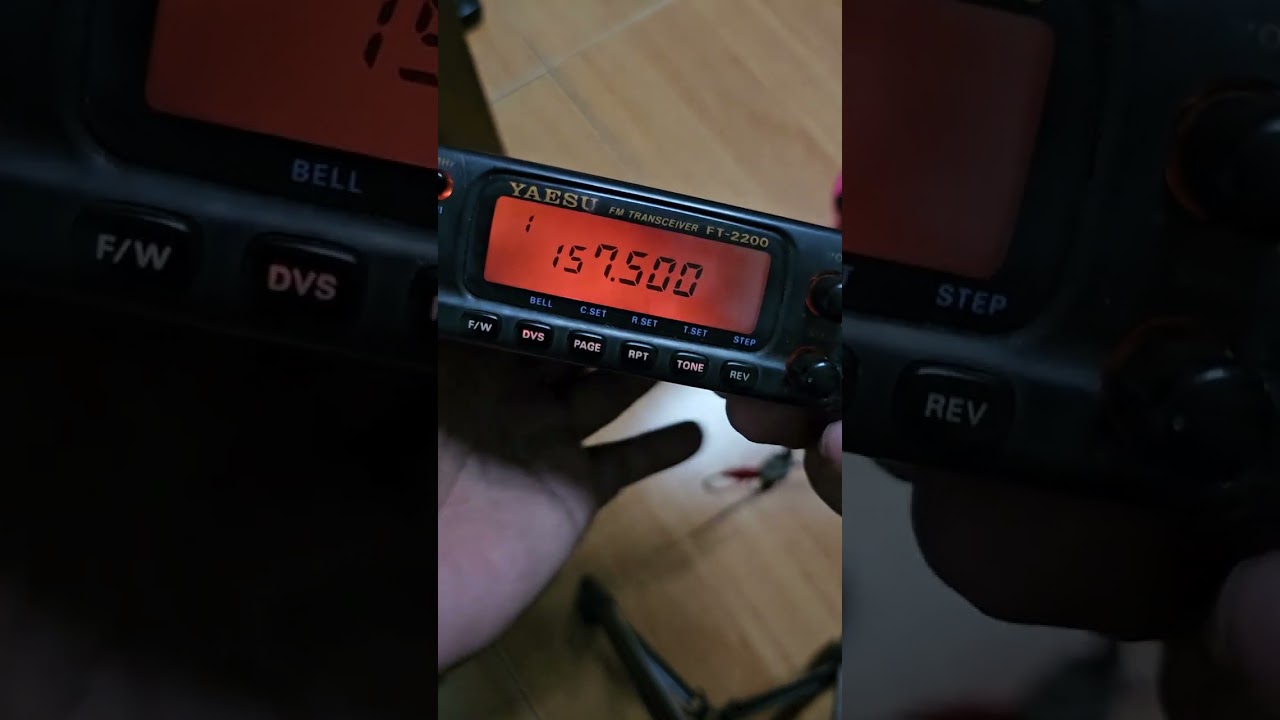 วิธีปรับกำลังส่ง Yaesu FT2200