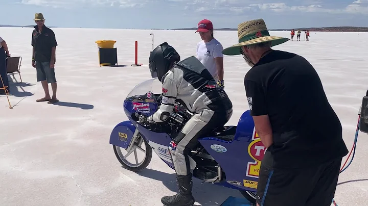 Top 1 Oil 50cc - Australian Speed Week on its way to an Australian Record