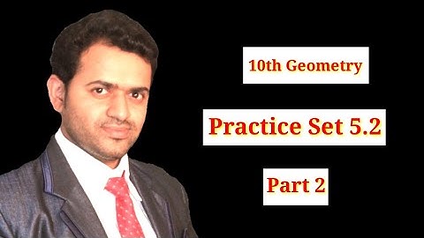 10th Geometry Practice Set 5.2 Part 2 | Coordinate Geometry | Mahesh Prajapati