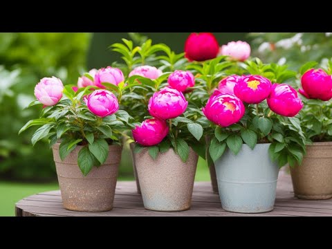 Video: Coltivare le peonie in contenitori - Come prendersi cura della peonia in vaso