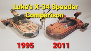 Luke Skywalker Landspeeder Comparison