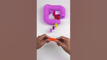 mini Creating and Crunchy POP-ASMR DIY #diy #insideout#satisfyingvideos #relaxing #creative #oddasmr