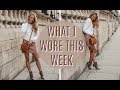 OUTFIT DIARIES // WHAT I WORE THIS WEEK // FASHION MUMBLR