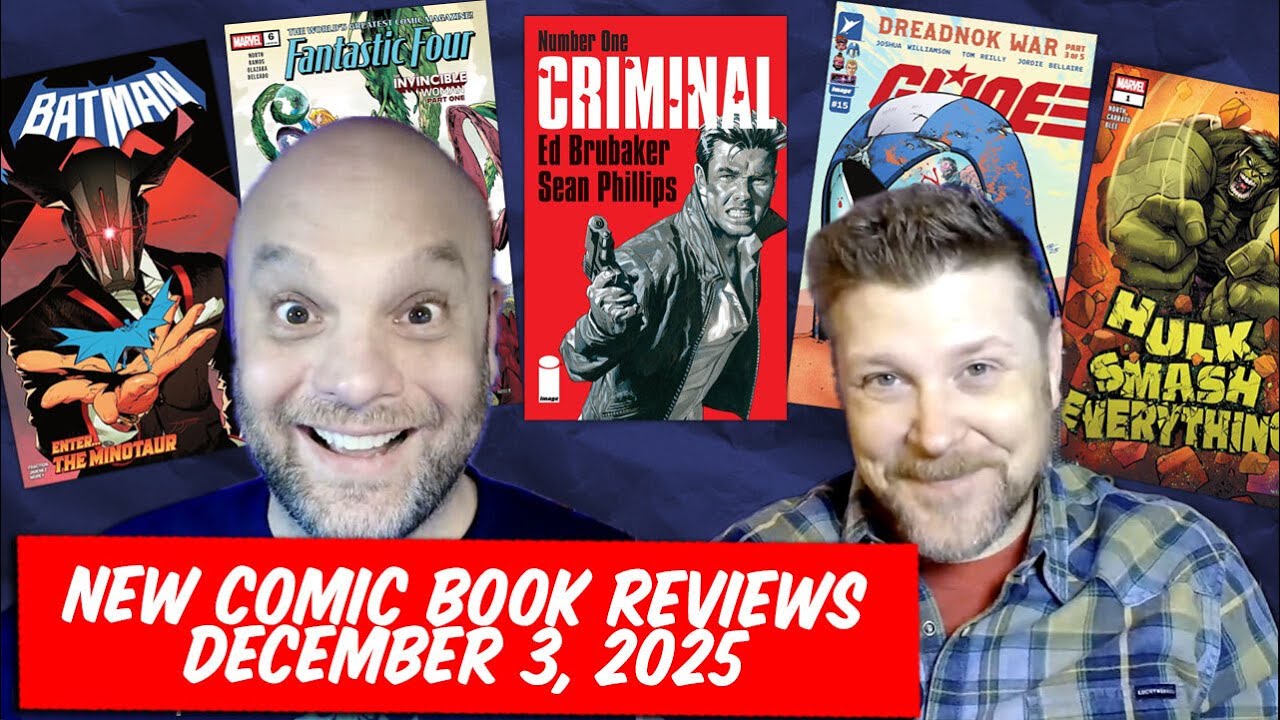 Giant Size Criminal #1 and More New Comic Book Reviews | iFanboy Pick of the Week Podcast 