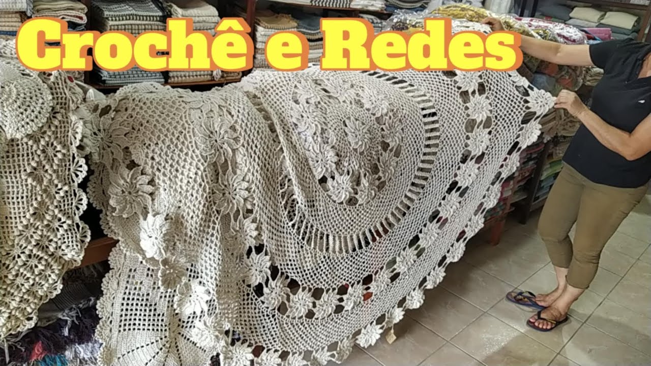 Crochês e Redes na Loja Artes da Serra #croche #redes