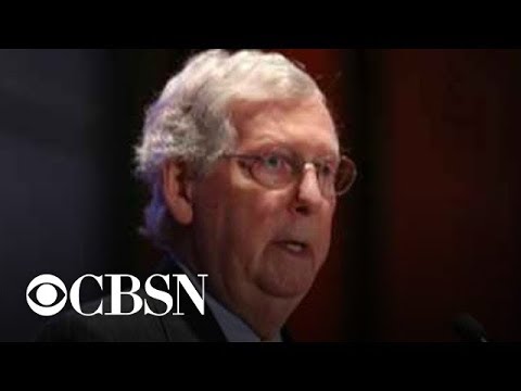 Mitch McConnell fractures shoulder in fall