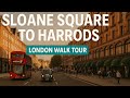 Luxury Walk Tour London – Sloane Square, King’s Road, Sloane Street & Harrods (4K Lofi Ambience)