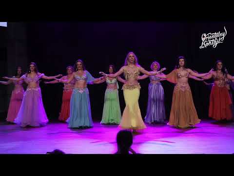 Belly Dance Tabla Solo with LIVE Darbuka show | Camilia & Students x Chronis Taxidis