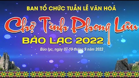 Tuần lễ văn hoá Chợ Tình Phong Lưu - Bảo Lạc - Trích đoạn múa cấp sắc dân tộc Sán Chỉ xã Hưng Đạo