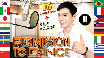 Permission to Dance (BTS) Multi-Language Cover in 16 Different Languages - Travys Kim
