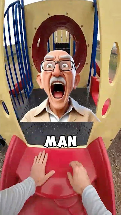 Never Approach This Old Man in the Dark‼️😱