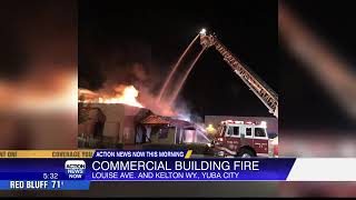 Crews knock down restaurant fire in Yuba City