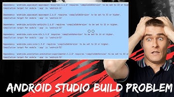 Android Studio Build Problem | compileSdkVersion
