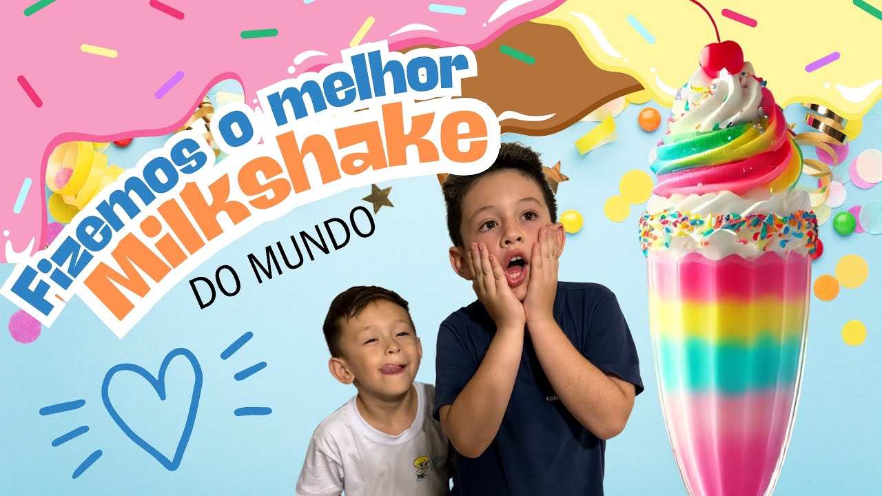 O melhor Milk-shake do mundo!! - YouTube