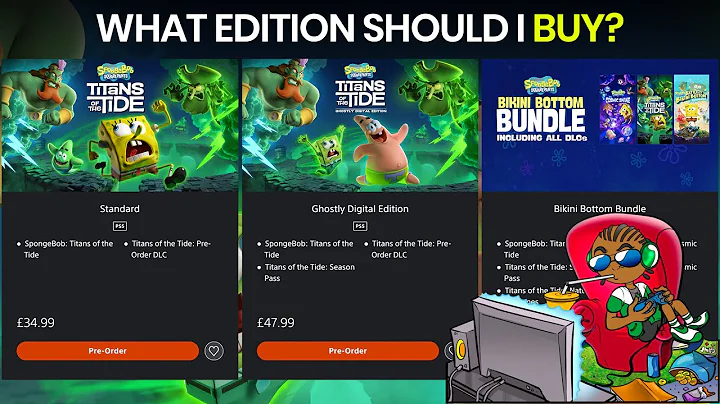 Which Edition of SpongeBob: Titans of the Tide Should You Buy? (Standard vs Deluxe vs Collector’s)