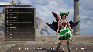 How to make UTSUHO from TOUHOU PROJECT in Soul Calibur 6