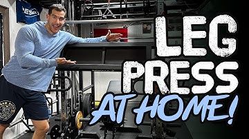 How to Set Up a Leg Press at Home With Lever Arms