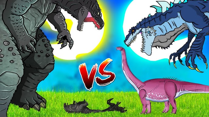 Dinosaurs Battle  SCP 682 VS Godzilla Animation 