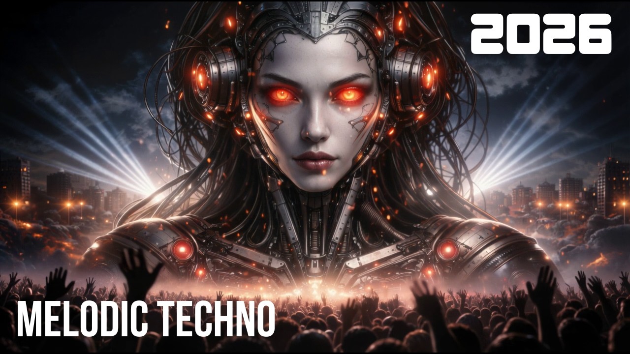 Мелодичный Техно 2026 – Пробуждение Кибер Королевы | Гипнотический Энергетический Микс
