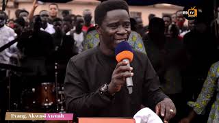 Evangelist Akwasi Awuah Live Performance and message on sin @ Chris Heavens Funeral. Trumpet of Zion