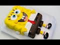 SPUZVA BOB TORTA - HOW TO MAKE SPONGEBOB CAKE - TUTORIAL , DIY