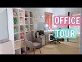 MY OFFICE MAKEOVER! New Filming Room Tour!
