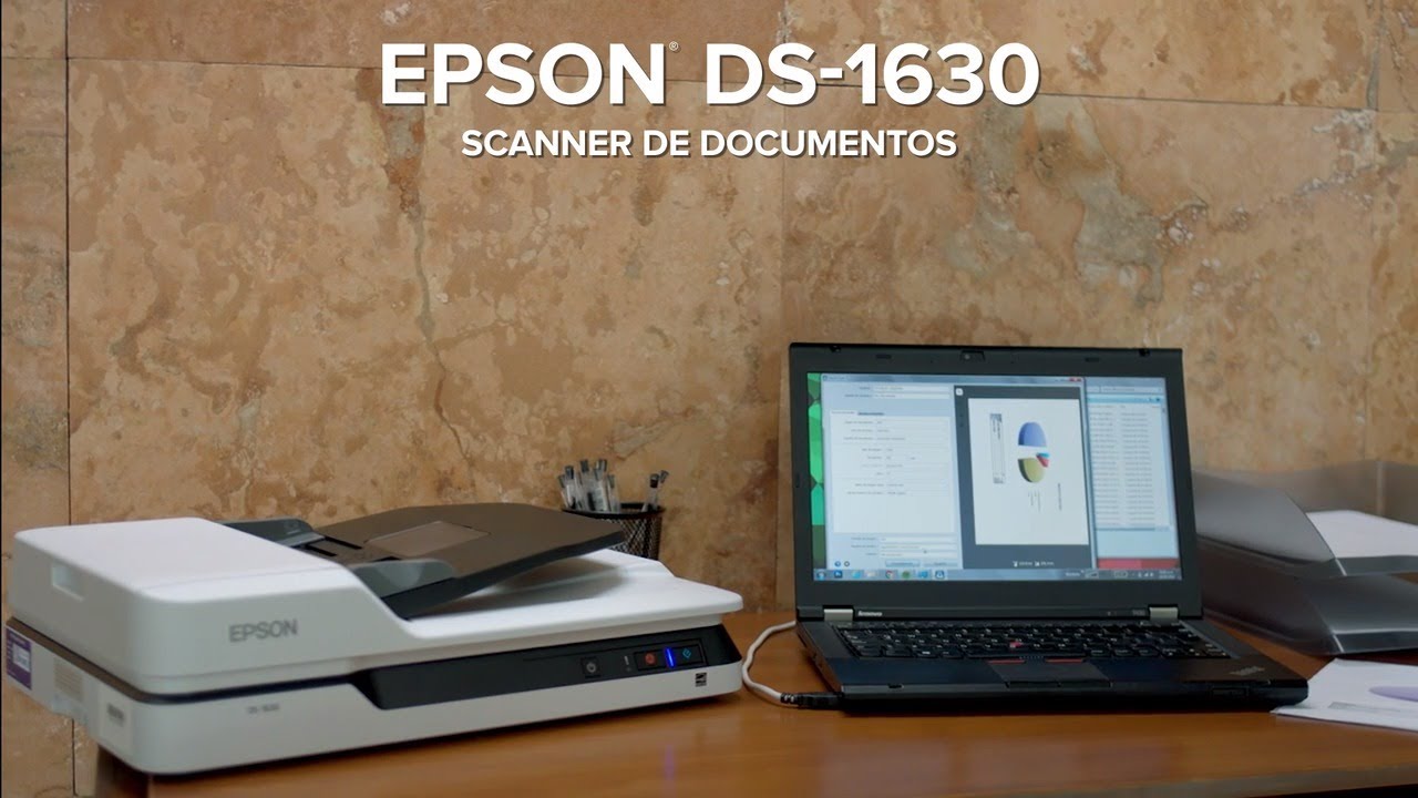 Escaner De Documentos Epson Workforce Ds-1630 Duplex