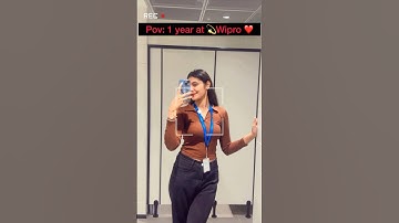 One year at wipro #bangalorepalace #mnc #onboarding #wipro #wiprooffcampus #wipronews #reels