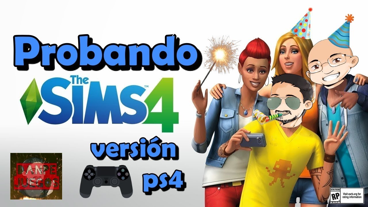 Anónimo jaula Bajo LOS SIMS 4 😜. Probando su versión en PS4. Gameplay en español 🎁 - YouTube