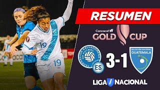 🚨 Resumen El Salvador vs Guatemala Femenino | Ronda Preliminar Copa Oro 2024. RESUMEN COMPLETO!!
