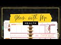 My Coppertone Tan Planner Challenge Theme :: Plan with Me Classic Happy Planner Health Layout