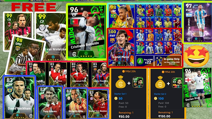 ×19 Free Epic Booster🔥  EFOOTBALL 25 FREE Messi