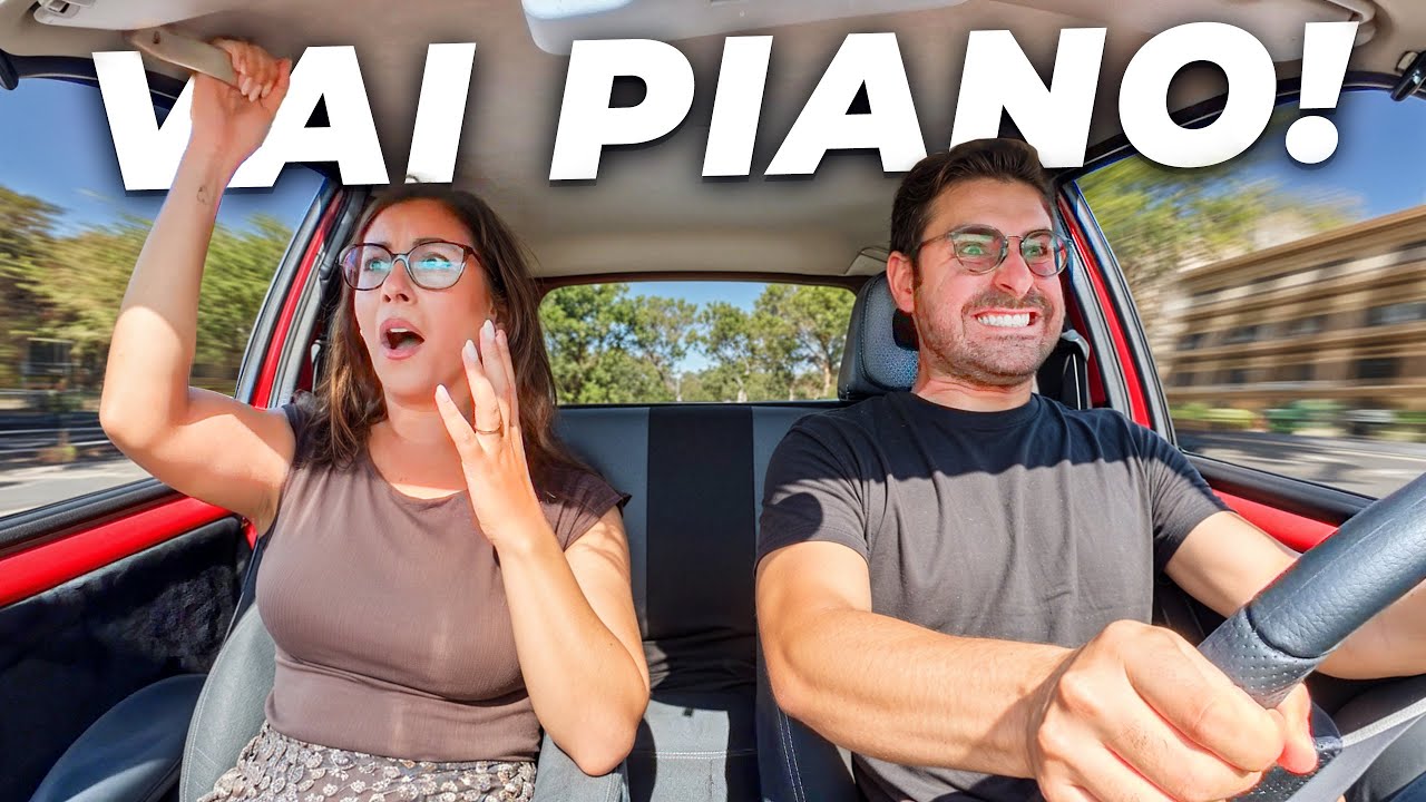 Porto MIA MOGLIE sulla 600 per la PRIMA VOLTA… (non l’ha presa benissimo)