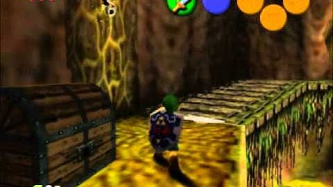 GSCentral - Legend of Zelda - TOoT (V1.2) (N64) - Hit Anywhere, Get Items Anywhere (Deku Tree) (GS)