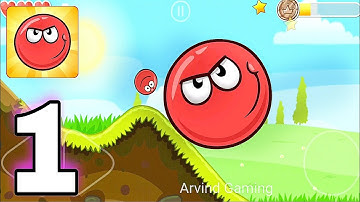 Red Ball 4 - Walkthrough Part 1 Levels 1-6 - Android Gameplay