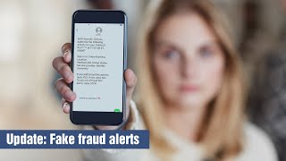 UPDATE: Fake fraud alerts targeting your bank account #fraudalert #scamalert