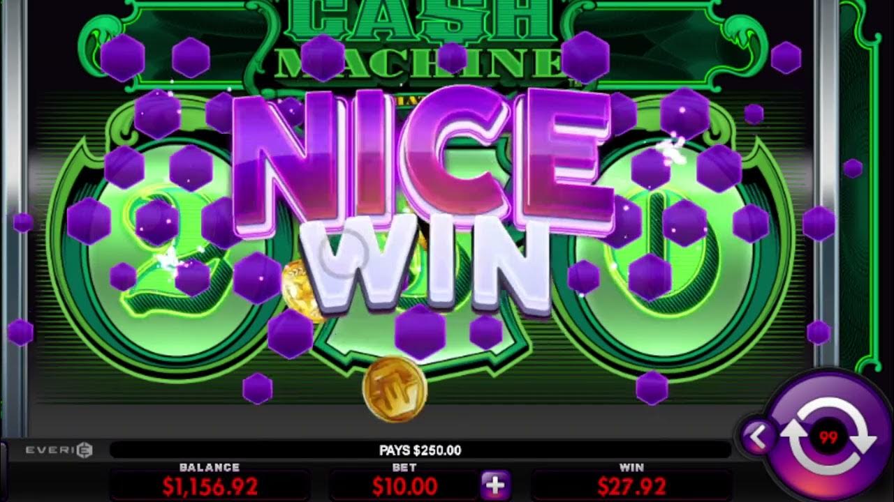 Cash Machine Slots, WHAT'S IN YOUR WALLET? YouTube