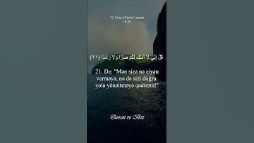 əl-Cinn surəsi 18 - 24 | سورة الجن | "..Allahdan başqa heç kəsə dua etməyin!.."