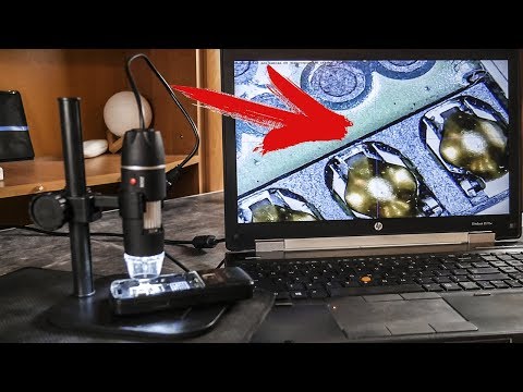КЛАССНЫЙ USB МИКРОСКОП 500X, МЕГА МОЩНЫЙ USB ТЕСТЕР 35 ВТ И СТОЛИК ТРАНСФОРМЕР ИЗ КИТАЯ С Banggood