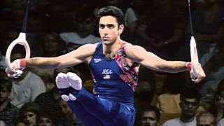 Josh Stein - Still Rings - 1996 Olympic Trails - Men - Day 2