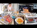 PRODUCTIVE WORKING MOM/ GROCERY HAUL & FOOD PREP/ DOING ALL THE THINGS / CLEAN WITH ME 2021