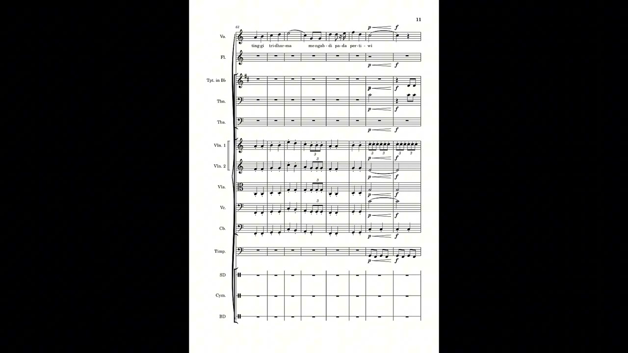 Mars Sekolah Tinggi Kesenian Wilwatikta Surabaya (Mars STKW) | Orkestrasi oleh Athallah Oktifanzha