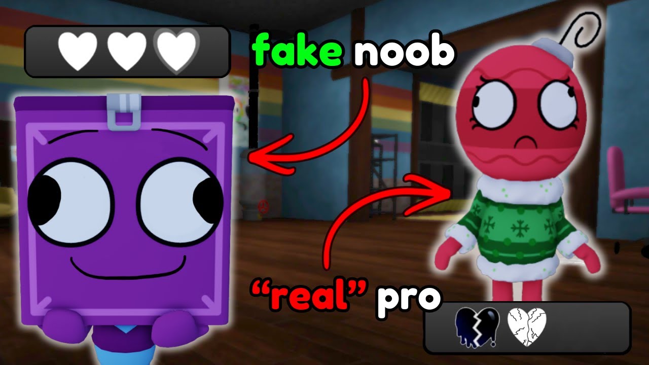pretending to be a noob in Dandys World (THEY GRIEFED ME!) - YouTube