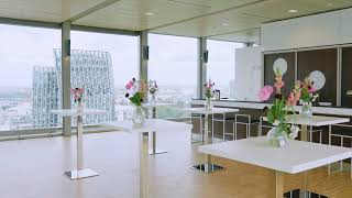 Tagungen mit Blick auf Hamburg - Eventlocation Penthouse Elb-Panorama