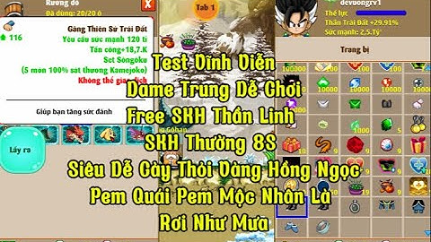 Nro Lậu Mới Nhất Nro Đế Vương Test Vĩnh Viễn Dame Trung Free SKH Thần Linh Không Cần Nạp Vẫn Vip