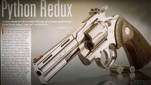 ARTV Preview: The Colt Python; Smith & Wesson Model 648-2; Pattern 1853 Enfield