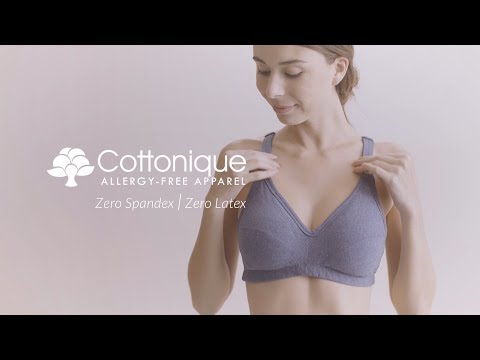 Cottonique Women's Slimfit Drawstring Bra 