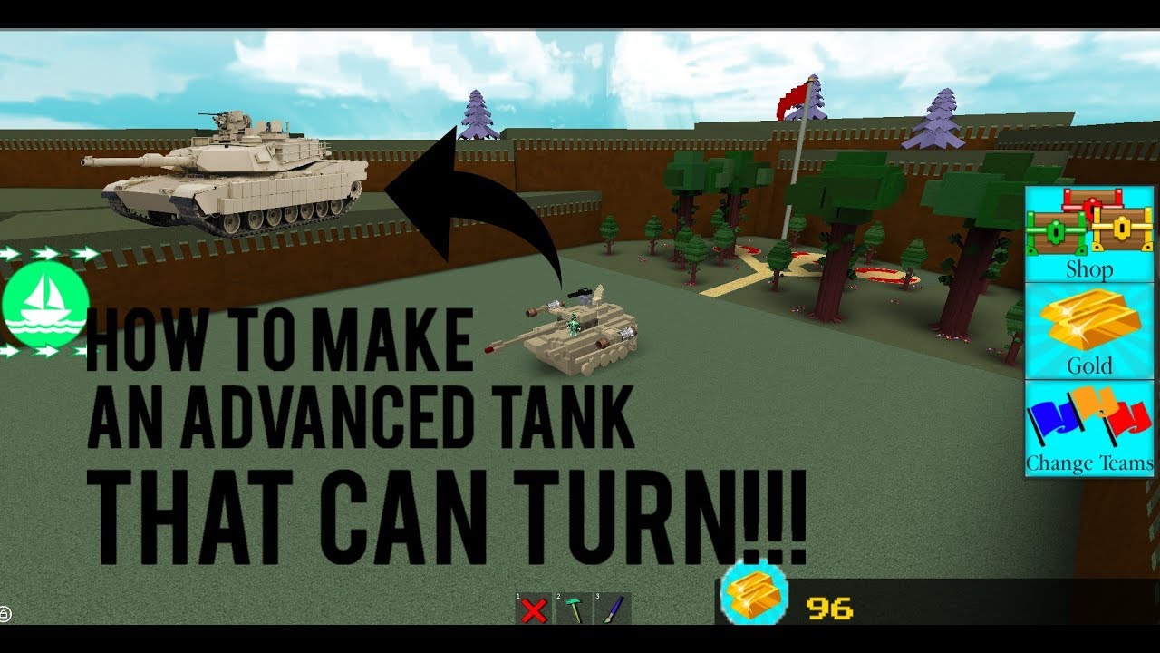 Roblox Build A Boat For Treasure How To Make An Advanced Tank That Can Turn Youtube - roblox build a boat for treasure how to make a working advanced helicopter